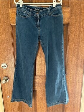 Boden Dark Blue Flare Jeans 14 R